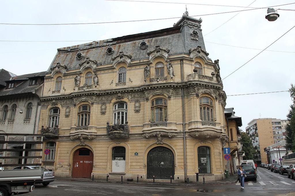 Palatul, Mita, Biciclista, din, Bucuresti inainte de, restaurare