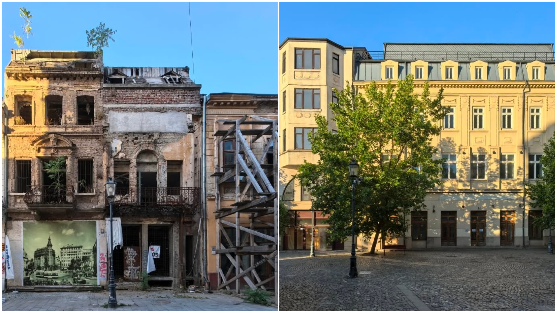 FOTO | Strada Franceză, una dintre cele mai vechi străzi din București. Călătorie de peste 300 de ani, de pe Ulița Domnească până azi