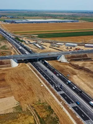 VIDEO | De azi, de la București la Craiova, doar pe drum de mare viteză. S-au deschis ultimii 12 km din DEx Craiova-Pitești | UPDATE