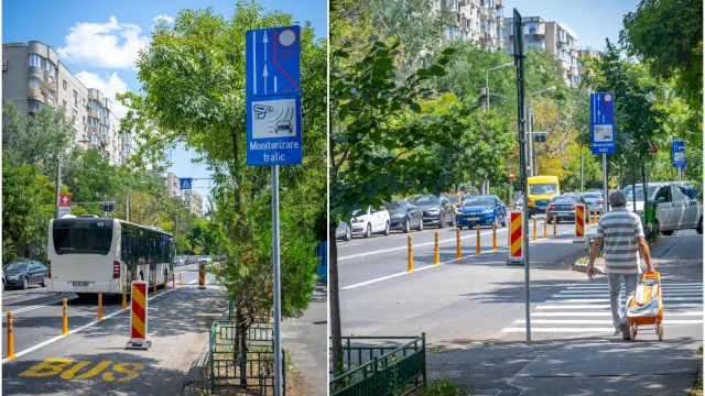 FOTO |  Dl. Ciucu are un pont de trafic pentru bucureștenii din Militari și Chiajna. Banda STB de pe Uverturii, deschisă de azi. „15 – 20 de minute mai puțin în trafic”