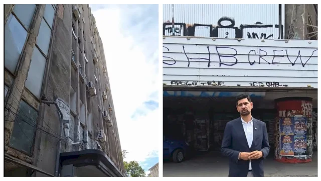 VIDEO | Blocul ARO de pe Magheru va fi reabilitat la anul, la fel și Cinema Patria. Lucrările vor dura 24 de luni, iar locatarii vor fi mutați temporar în locuințe asigurate de PS1