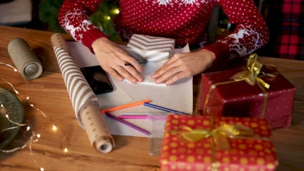 Soluție gratis pentru una dintre marile noastre bătăi de cap: împachetarea cadourilor de Crăciun. La AFI Cotroceni, la parterul mallului, e un stand care ne scapă de necaz