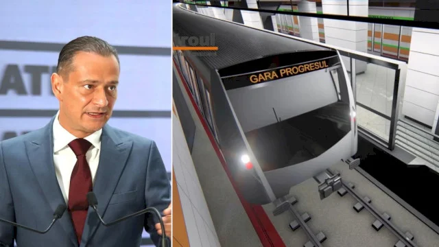 VIDEO | Ordinul de începere a lucrărilor la extinderea Magistralei M4 va fi semnat azi. Metroul de la Gara de Nord la Gara Progresu e o investiție de 17 miliarde de lei