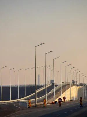 FOTO | Ultima verificare pe Autostrada Moldovei A7, înainte de deschiderea celor 50 de km care vor face posibil drumul direct de la București la Adjud. Când are loc darea în trafic