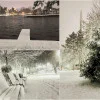 FOTO ❄️ Iarna în Parcul Plumbuita din Sectorul 2. Zăpada a pus stăpânire peste copaci, bănci și alei