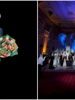 FOTO | La mulți ani, Corul Madrigal! S-au împlinit 63 de ani de activitate neîntreruptă. Actorul Victor Rebengiuc, distins cu premiul „Marin Constantin” în cadrul galei