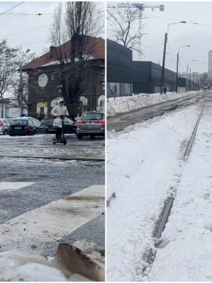 FOTO | Cum se deszăpezea acum 100 de ani în București și în ce hal au ajuns liniile de tramvai în anul nostru de glorie 2026