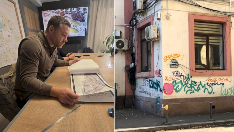 Ciucu ne anunță schimbarea Bucureștiului, dar fără detalii despre programele de primenire. „Orașul e plin de graffiti, de afișe lipite peste tot și de clădiri murdare”